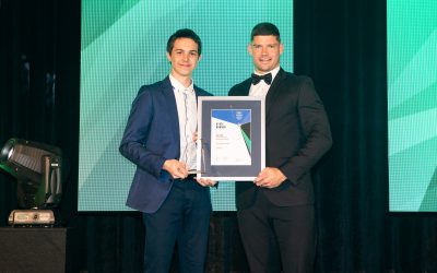 ESI Tech Group’s Marco Otto wins first year Apprentice of the Year in NECA Apprentice Awards WA